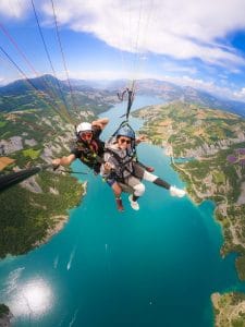 Saut parapente Alpes de haute provence