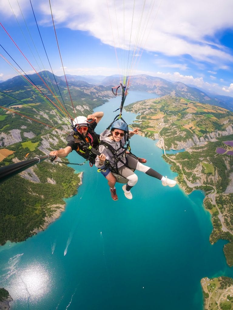 Saut parapente Alpes de haute provence