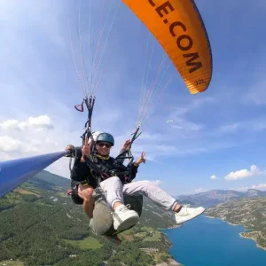 Baptême Parapente lac de serre ponçon